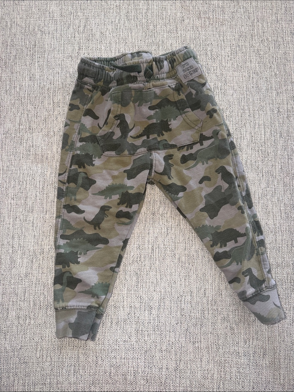 ZARA BABY CAMO JOGGER PANTS SIZE 2-3